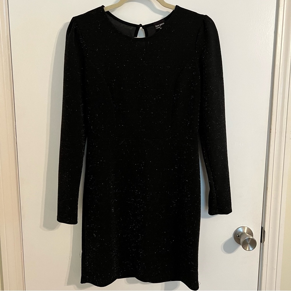 Free Press Glittery Body Con dress